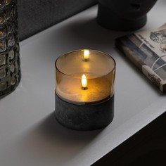 Светодиодная фигура Luazon Lighting Свеча золотистая 9907606