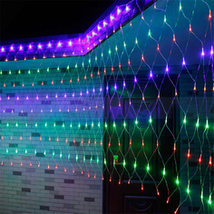 Гирлянда электрическая LED NET LIGHT 26-22 1.5х1.5м разноцветнная