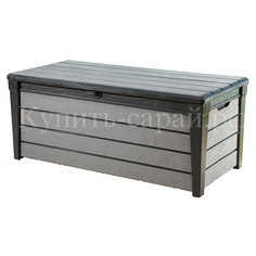 Пластиковый сундук Keter Brushwood 455 л graphite