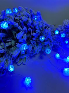 Гирлянда светодиодная - Занавес Merry Christmas 16914 синяя 3м х 2м