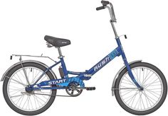 Велосипед 20" RUSH HOUR START 100 C-brake ST синий рама 13"