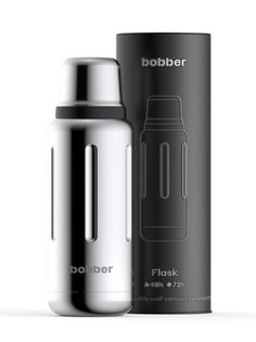 Термос для чая Flask 1 литр, зеркальный Bobber