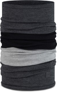 Шерстяной шарф-труба Buff Merino Move Graphite