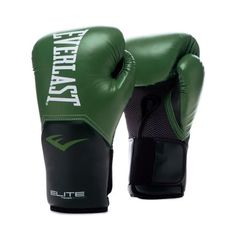 Перчатки тренировочные Everlast Elite ProStyle 10oz зелёные, 1 пара