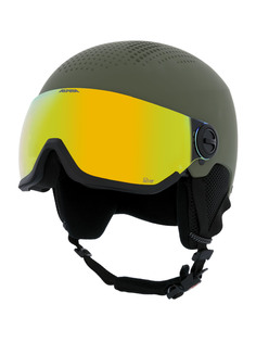Зимний Шлем С Визором Alpina Arber Visor Q-Lite Olive Matt р.54 см
