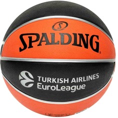 Spalding TF-150 EUROLEAQUE (84-508Z) Мяч баскетбольный Коричневый/Черный 5