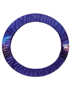 Чехол для гимнастического обруча, василёк/синий 065 р. XL Solo