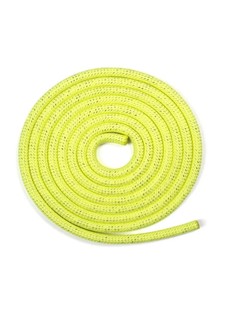 Скакалка Verba Sport LINE 3,0 м лимонный с люрексом