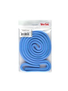 Скакалка BRAID 2,5 м сиренево-голубая Verba Sport