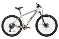Велосипед STINGER 27.5" RELOAD STD серебристый, алюминий, размер 18" 2023