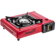 Плита газовая портативная в кейсе с переходником (HS-BDZ-168C) Helios ТОНАР