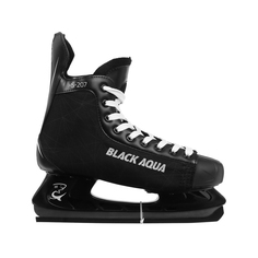 Коньки хоккейные Black Aqua HS-207 черный 45