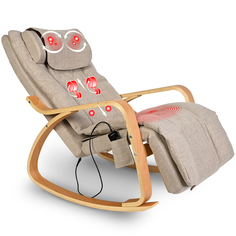 Массажное кресло-качалка с подогревом 2 в 1 PLANTA MRC-1000