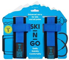 Приспособление Для Переноски Лыж И Лыжных Палок Ski-N-Go Blue 96-130 L