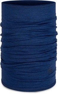 Шерстяной шарф-труба Buff Merino Lightweight Solid Cobalt