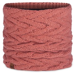 Вязаный шарф-труба с флисом Buff Knitted & Fleece Neckwarmer Caryn Crimson