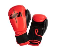 Перчатки боксерские Clinch Aero красно-черные (вес 10 унций)