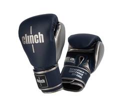 Перчатки боксерские Clinch Punch 2.0 темносине-бронзовые (вес 10 унций)