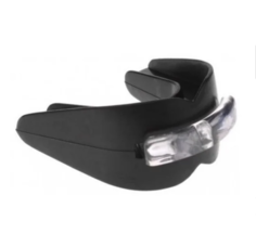 Капа Everlast Double двухчелюстная, чёрная