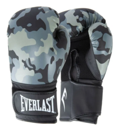 Перчатки тренировочные Everlast Spark 14oz серо-камуфляжные, 1 пара