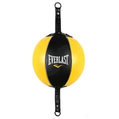 Груша Everlast на растяжках 18 чёрно-жёлтая