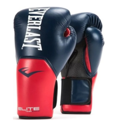 Перчатки тренировочные Everlast Elite ProStyle 16oz тёмно-синие, 1 пара