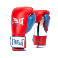 Перчатки тренировочные Everlast Powerlock PU 14oz красно-синие, 1 пара