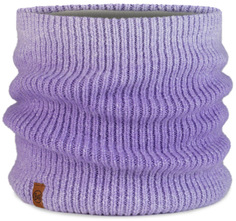 Вязаный шарф-труба с флисом Buff Knitted & Fleece Neckwarmer Marin Lavender
