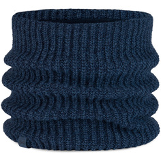 Вязаный шарф-труба с флисом Buff Knitted & Fleece Neckwarmer Jarn Denim