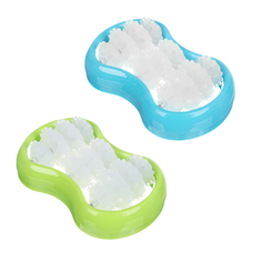 SILAPRO Массажер для тела и ступней, 14x8,5см, ПВХ, металл, антискользящее покрытие, 2 цве