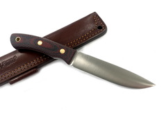 Нож Южный Крест Praiter, N690 конв., микарта красно-черная, 246.2154
