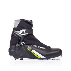 Ботинки для беговых лыж Fischer XC Control NNN 2019, black/grey, 47