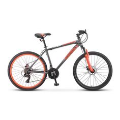 Велосипед STELS Navigator 500 MD 2021 18" серый/красный