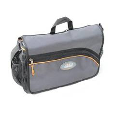 PF-BBK-03 Сумка рыболовная СЛЕДОПЫТ Street Fishing Bag, 30х38х16 см, цв. серый + 3 короб