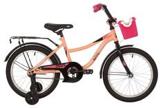 Велосипед 18 хардтейл Novatrack WIND GIRL (2022) количество скоростей 1 рама сталь 11,5 ко