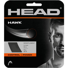 Струна для тенниса HEAD 12m HAWK, Gray, 1.30