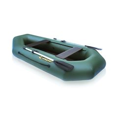 Лодка ПВХ Компакт-280N- ФС фанерная слань зеленый цвет упаковка-мешок оксфорд Compakt