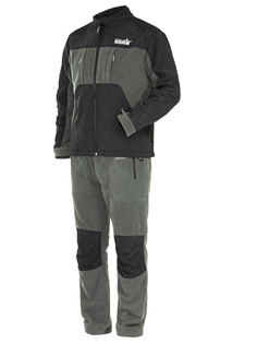 Флисовый костюм Norfin Polar Line 2 чёрный, серый L