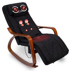 Массажное кресло-качалка PLANTA MRC-1000B с подогревом 2 в 1