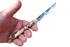 Нож-грибник Олень Shampurs