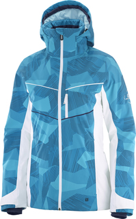 Куртка Горнолыжная Salomon Brilliant Jkt Womens Barrier Reef/Ao S INT