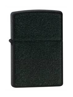 Зажигалка Zippo Classic Black Crackle Чёрная-Матовая