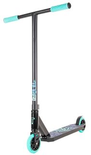 Трюковой самокат TechTeam Duker 101 (2022), черный-бирюзовый