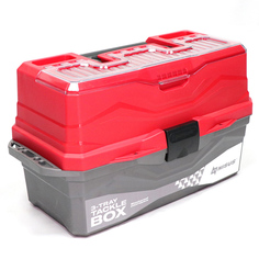 Ящик для снастей Tackle Box трехполочный NISUS красный (MB-BU-13)