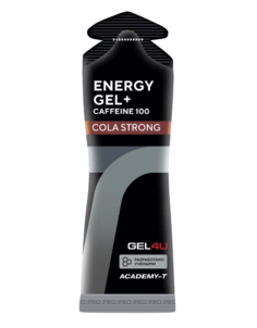 Гель энергетический углеводный с кофеином GEL4U, вкус Кола, 60мл. No Brand