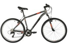 Велосипед FOXX 26" Atlantic" серый, алюминий, размер 14" 26AHV.ATLAN.14GR1 Stinger