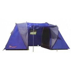 Палатка Lanyu LY-1699, кемпинговая, 4 места, blue