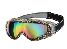Маска горнолыжная, цвет леопард No Brand