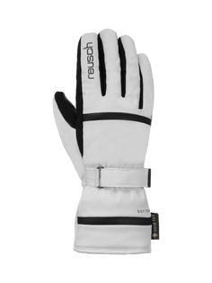 Перчатки Горнолыжные Reusch Alessia Gore-Tex White/Black (Inch (Дюйм):7)