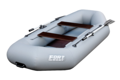 Надувная лодка ПВХ FORT boat 260, серый